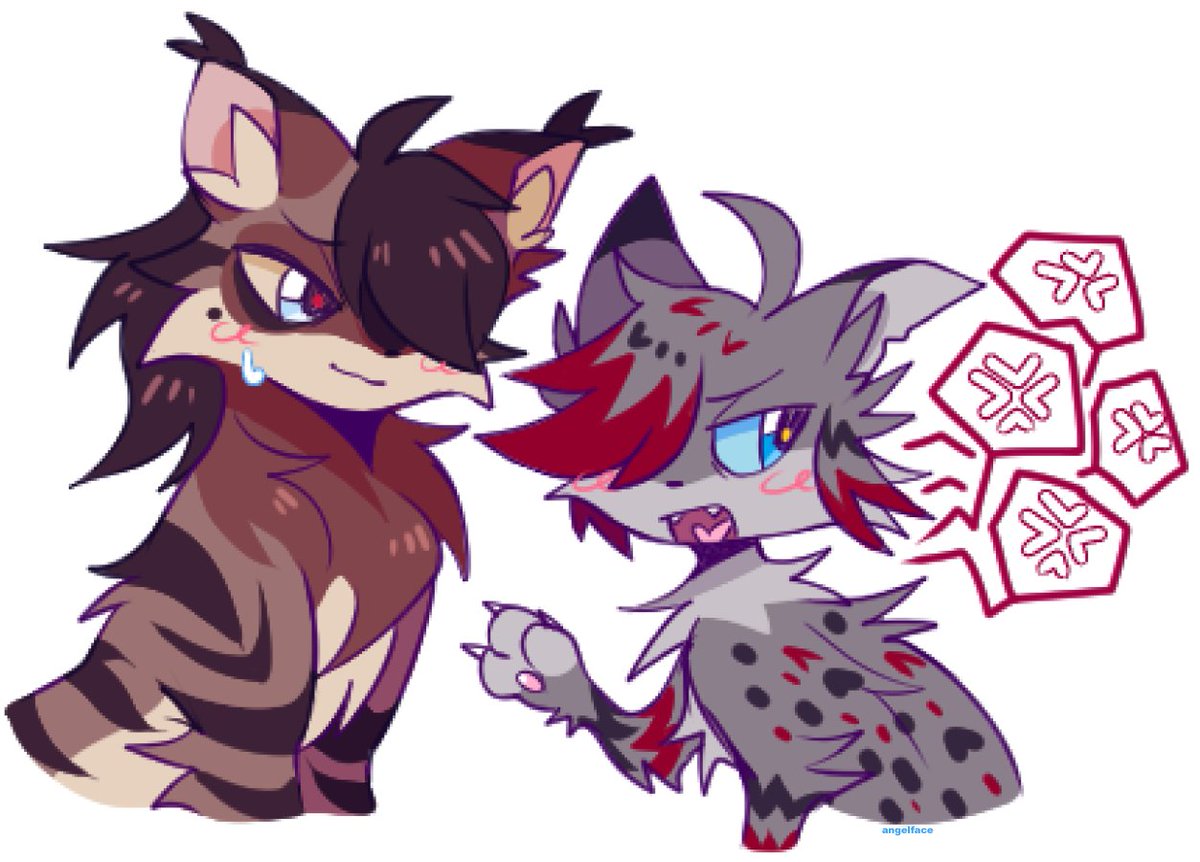 aangellface's tweet photo. ashfur venting to hawkfrost #warriorcats #hawkash https://t.co/x8OY5Q9ttP