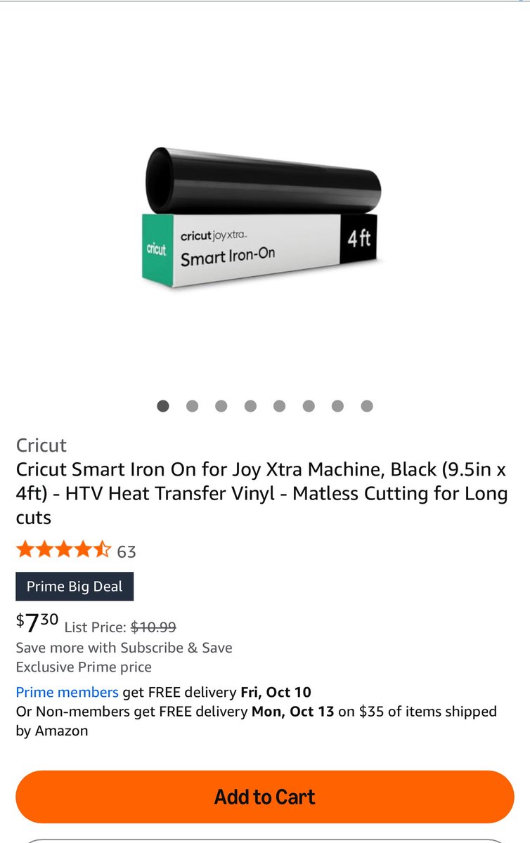 msv430's tweet image. #PrimeDayAmazon Would love to make #Halloween totes for my cuties! 🎃 

The items are on sale! Ahhh! 

#autism #clearthelist #specialeducation 

amazon.com/hz/wishlist/ls…