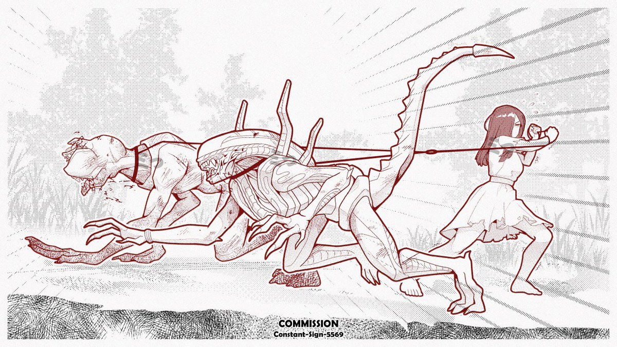 C3_laTooth's tweet image. Pets walking.
A sketchy c()mms for ConstantSign5569

Be responsible like Sadako, keep her dog and cat in control.

dbd demogorgon xenomorph sadako