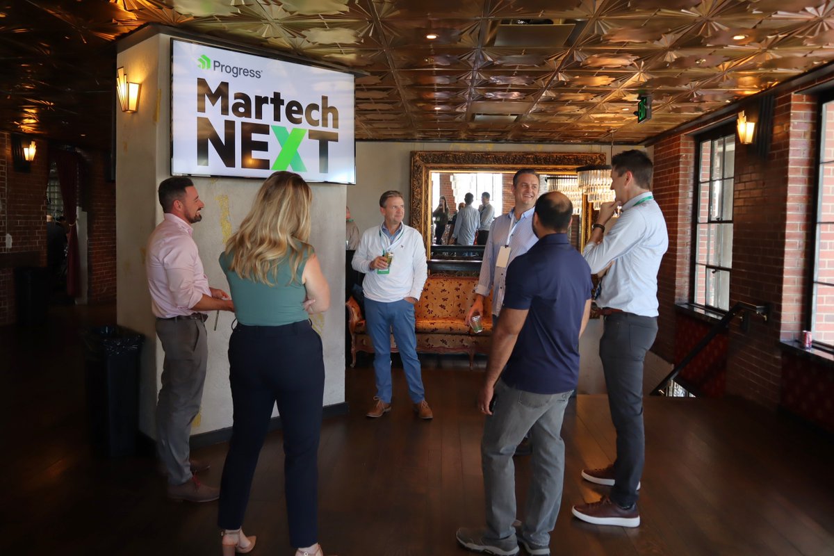 Progress Sitefinity (@sitefinity) on Twitter photo What a day at Progress #MartechNEXT! ๐คฉ
Still buzzing from the incredible sessions, thought-provoking panels & inspiring case studies. AI stole the spotlight, but the insights went far beyond. ๐ค ๐ก
Huge thanks to our amazing speakers & looking forward to day 2! ๐ What a day at Progress #MartechNEXT! ๐คฉ
Still buzzing from the incredible sessions, thought-provoking panels & inspiring case studies. AI stole the spotlight, but the insights went far beyond. ๐ค ๐ก
Huge thanks to our amazing speakers & looking forward to day 2! ๐