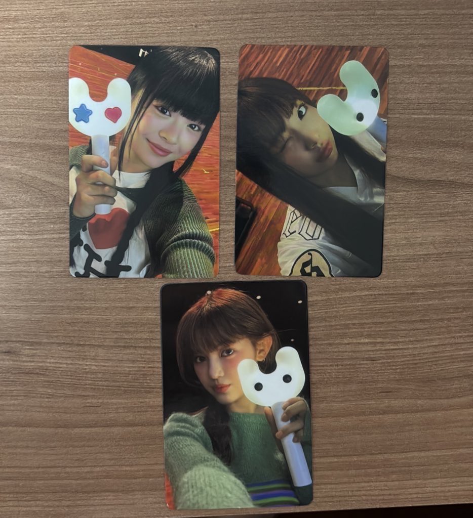 Mikacollects's tweet image. NJZ/NEWJEANS VENDA
•  Danielle / Hyein / Hanni
🎧 R$ 35,00
🎧Aceito reservas com condições
🎧 Frete a calcular 
🎧 Sem avarias
🎧 Envio no dia seguinte caso for dia útil 

TT: Mikacollect

🏷️ njz newjeans danielle minji hanni haerin hyein venda compro