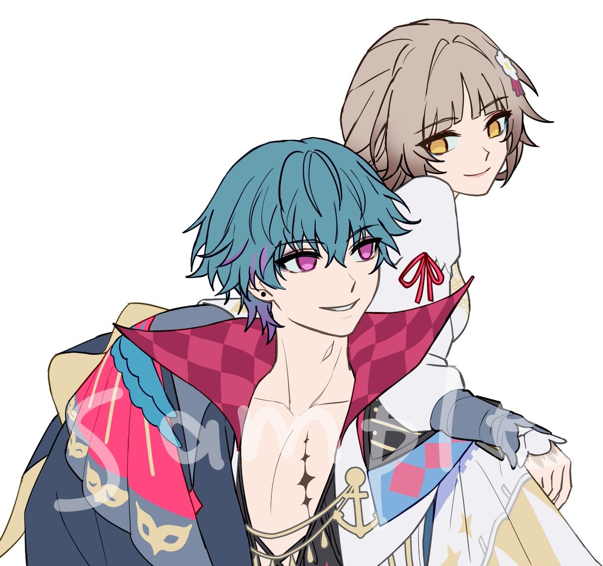 rts and likes are appreciated, thank you

halo aku buka komis SURPRISE ME bust up flat colored sketch kyk gini, buat single 70k, couple 120k saja hehe (local only)

tolong baca rulesnya dulu ya🙇🏻