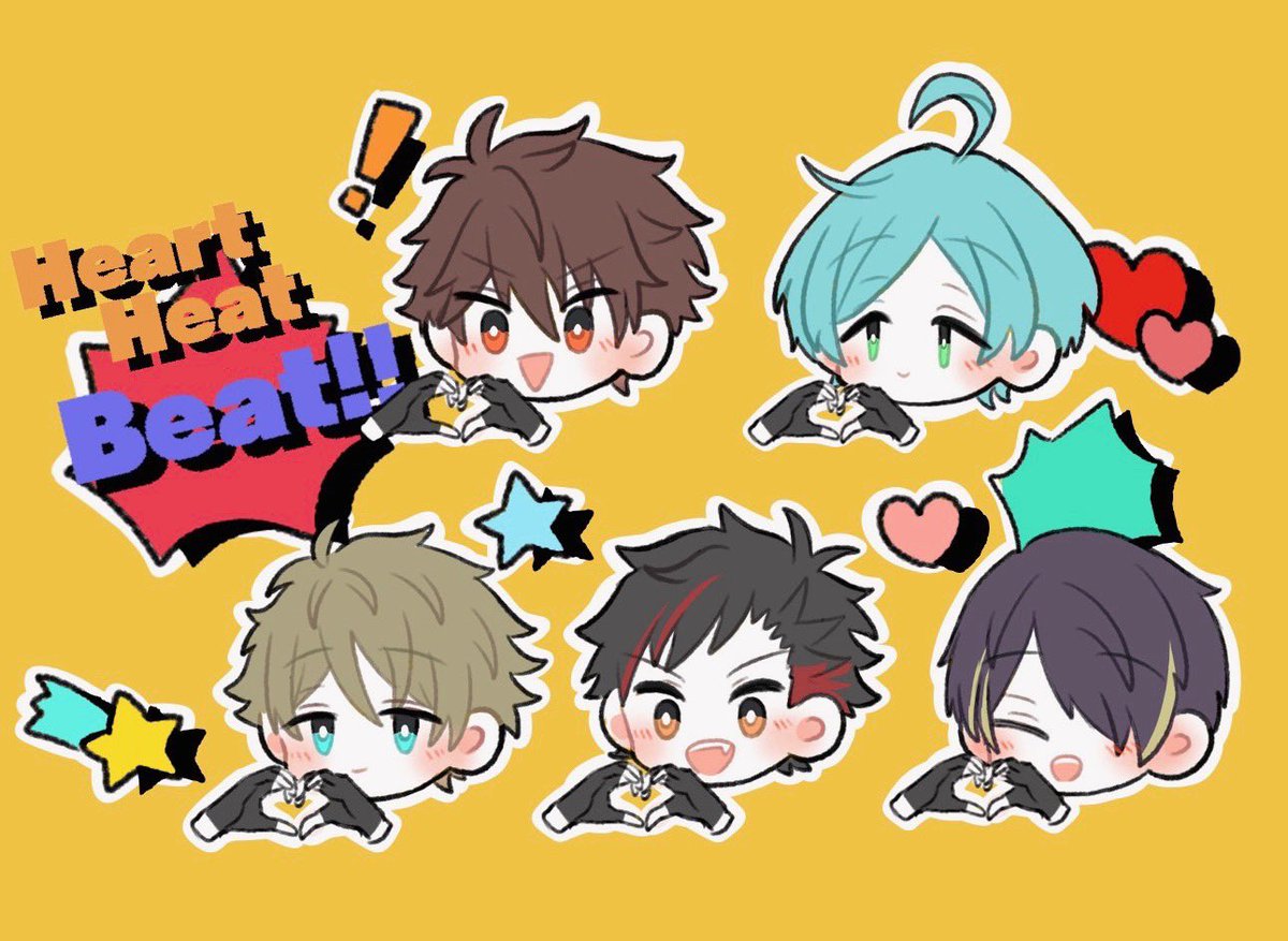 Heart Heat Beatが楽曲追加された日だ〜
元気をもらえる大好きな曲🫶