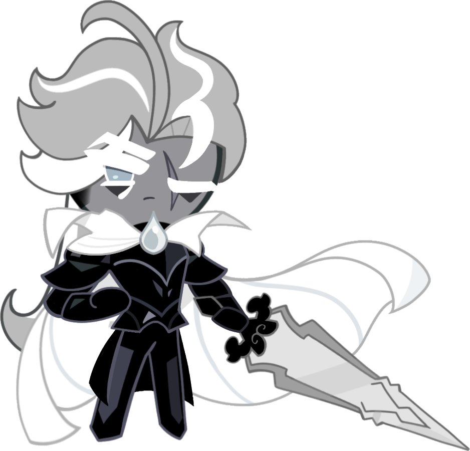 Randomjely's tweet image. " My sword will protect the silver seal. " 🗡️

MEET ~ Knight Dust Cookie! ✨

Tags:/#cookierunkingdom #cookierunoc #cookierun #oc