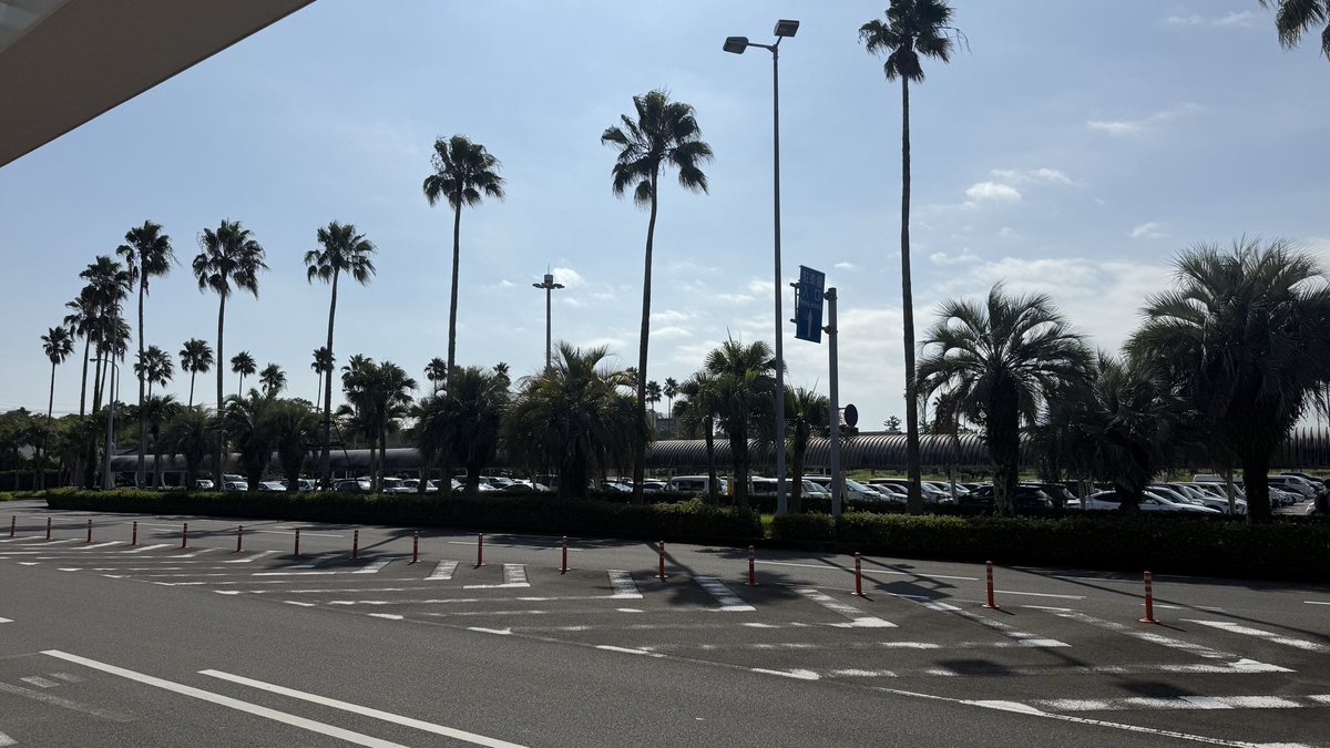 一昨日の夜

👱🏻‍♀️旅行行きたい。
😈9日〜11日ならいいよ〜
👱🏻‍♀️ここの中ならどこがいい？
😈宮崎行くで！！！！！⛳️🐔

ということで来ました✈️

フェニックスは関東会の方々と行きたいのでお預け♡
チキン南蛮と鶏たたき食うぞー！！