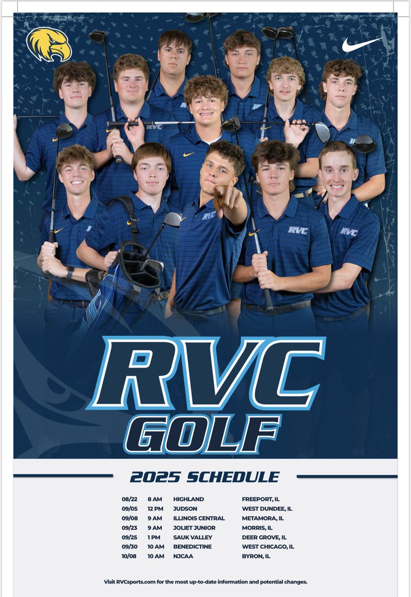 Rock Valley College Golf tweet media