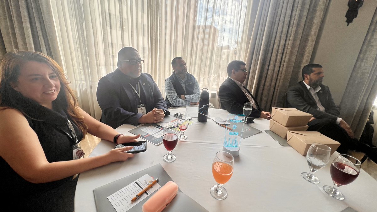 ESCRegion19's tweet photo. Our ESC19 Technology Team & Dr. Angie Haro attended two major events today focused on shaping El Paso’s future workforce — the Borderplex Alliance Luncheon and the Tech Frontier Summit 2025. #WeR19 #TFS2025 #borderplexalliance https://t.co/XrQjLgw7QV