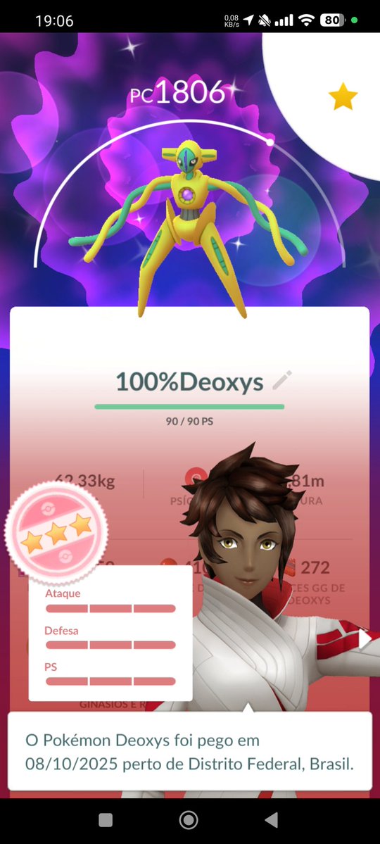 moisestxs's tweet image. I jokingly said that it would be 100% and brilliant, then the game gave it to me as a gift, how crazy!! 😛😛😛😍😍😍✨✨
#PokemonGO
#PokemonGOfriends #pokemongofriendcode #PokemonGOfriend #PokemonGOCommunityDay #PokemonGOApp
