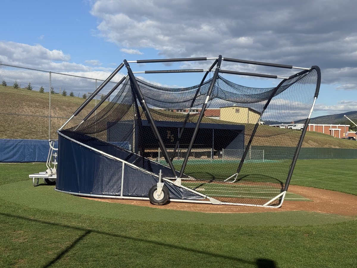 For over 15 years, Potomac State Baseball has been Juco Bandits, lifting this heavy turtle each day for BP.  Those days are over after an anonymous donor gifted this brand new version.
#CatamountCulture