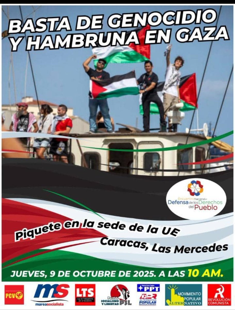 Te invitamos.
Que viva Palestina libre.