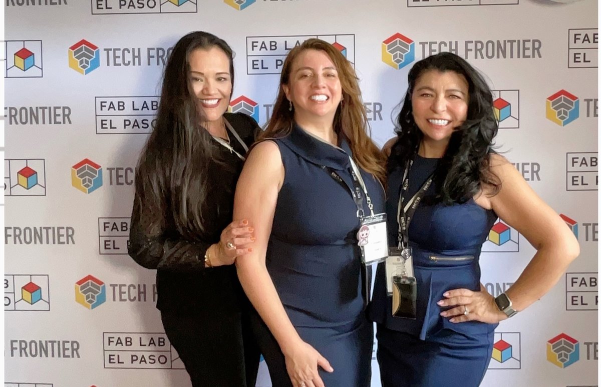 ESCRegion19's tweet photo. Our ESC19 Technology Team & Dr. Angie Haro attended two major events today focused on shaping El Paso’s future workforce — the Borderplex Alliance Luncheon and the Tech Frontier Summit 2025. #WeR19 #TFS2025 #borderplexalliance https://t.co/XrQjLgw7QV