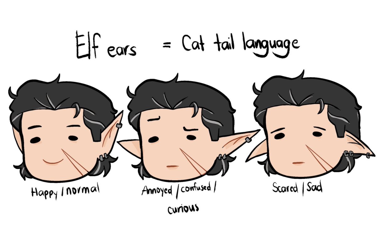 I LOVE EXPRESSIVE ELF EARS