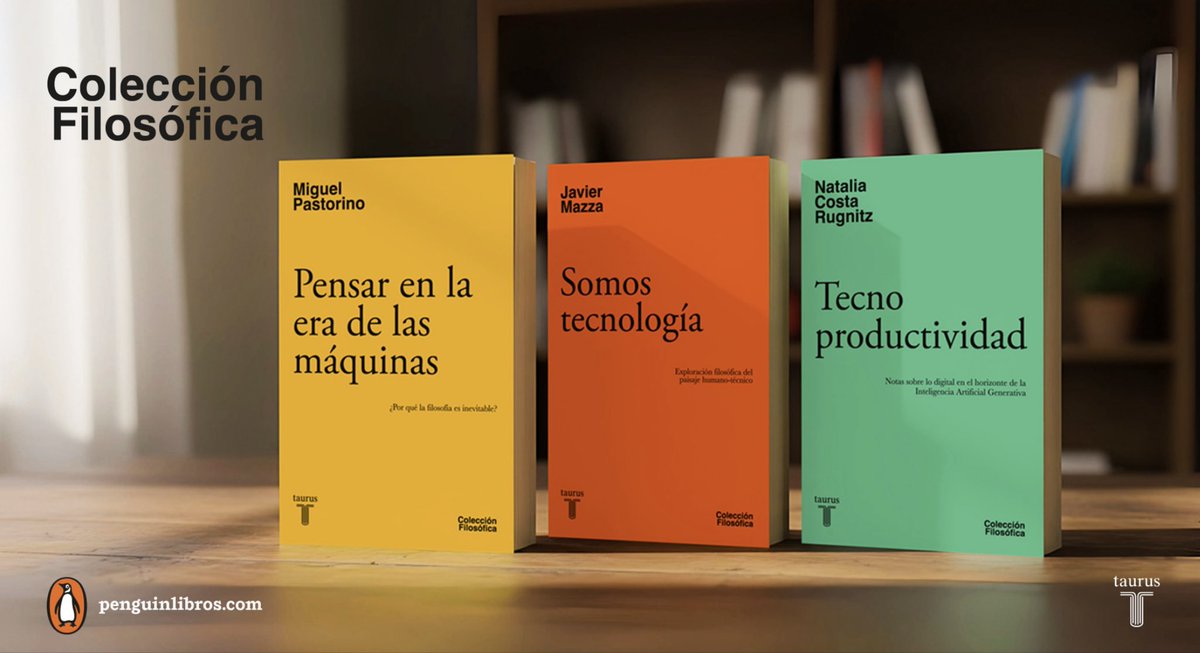 Gracias a <a href="/penguinlibrosuy/">Penguin Uruguay</a> por la Colección Filosófica que hoy presentamos en la Feria del Libro con Natalia Costa y <a href="/javiermazza/">Javier Mazza</a>, colegas y profesores en <a href="/UCUoficial/">Universidad Católica</a>