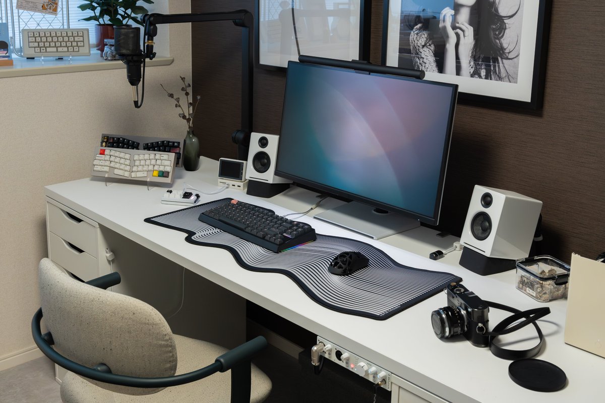 palace_k__'s tweet image. EPOMAKER SETUP😚
#desksetup