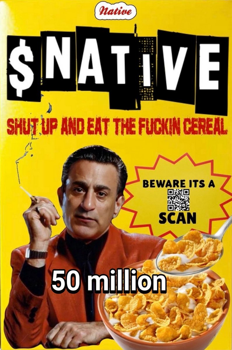 native_algo's tweet image. Who wants 50 million $native?
Tag a friend, and repost this. If you're not opted in, you don't win.
It ends when I say it ends.