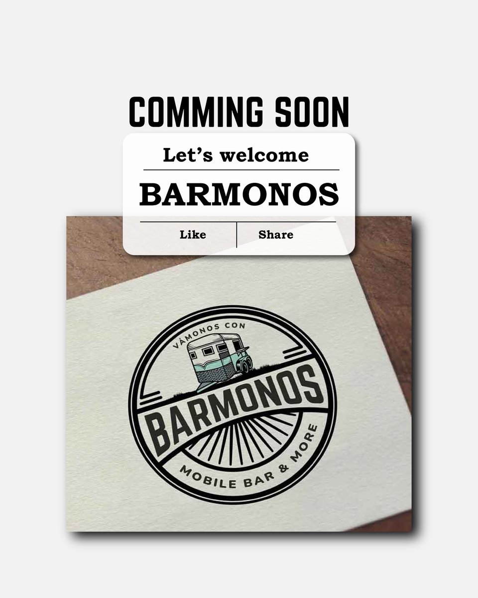 BMS_CS's tweet photo. Let’s welcome #BARMONOS

A new way to host yourself.

#Hospitality #LuxuryTrailer #Outdoor #OnWheels
#LogoDesign #BrandIdentity #DesignReveal #HostYourself #HospitalityBranding  #DigitalNomad #BrandLaunch #DesignThatSpeaks #VisualBranding #California https://t.co/sWswuTw2LF