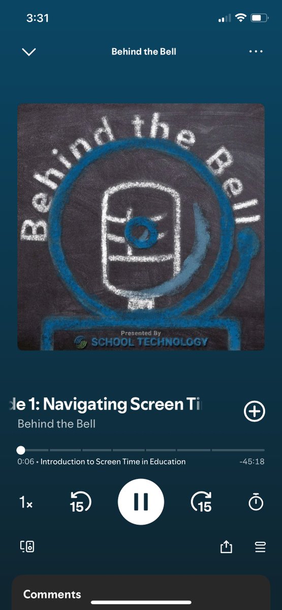 Sunday was International Teachers’ Day and we’re giving their voices a platform in our new podcast, Behind the Bell. 

Our very first episode features a teacher’s perspective on one of the challenges in education today: screen time. 

 Listen now at  k12sta.com/behind-the-bel…