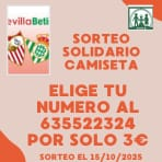 <a href="/Matglez/">Mateo González</a> Buenas noches Mateo, mi nombre es Francisco Javier Seoane, miembro de <a href="/ASEBSEVILLA/">𝐄𝐬𝐩𝐢𝐧𝐚 𝐁í𝐟𝐢𝐝𝐚 𝐒𝐞𝐯𝐢𝐥𝐥𝐚</a>, estamos organizando una rifa solidaria de una camiseta del <a href="/RealBetis/">Real Betis Balompié 🌴💚</a> y otra del <a href="/SevillaFC/">Sevilla Fútbol Club</a> firmadas, por si puedes colaborar con nosotros. Gracias.