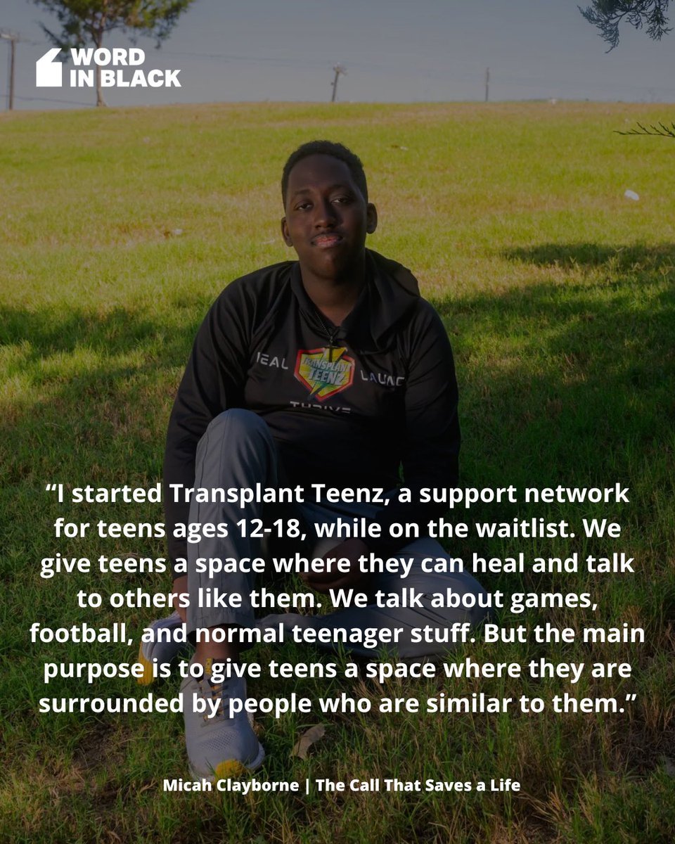 WordInBlack's tweet image. Thousands wait for organs that never come — and 5,000 die on transplant lists each year. Black Americans share how transplants changed their lives in Word In Black&apos;s &quot;On Borrowed Time&quot; series on policies affecting Black patients: wordinblack.com/call-that-save…