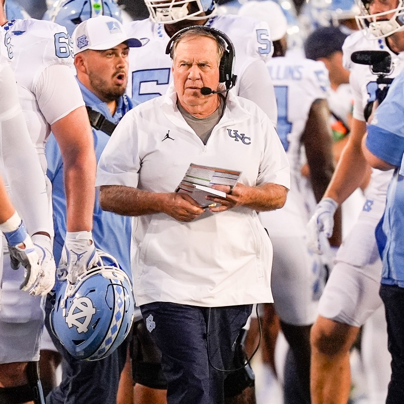 FOS's tweet photo. North Carolina is reportedly facing NCAA rules violations.
Cornerbacks coach Armond Hawkins was suspended for offering extra benefits to a player, and Tar Heels players were reportedly selling their allotted tickets to games for cash.
