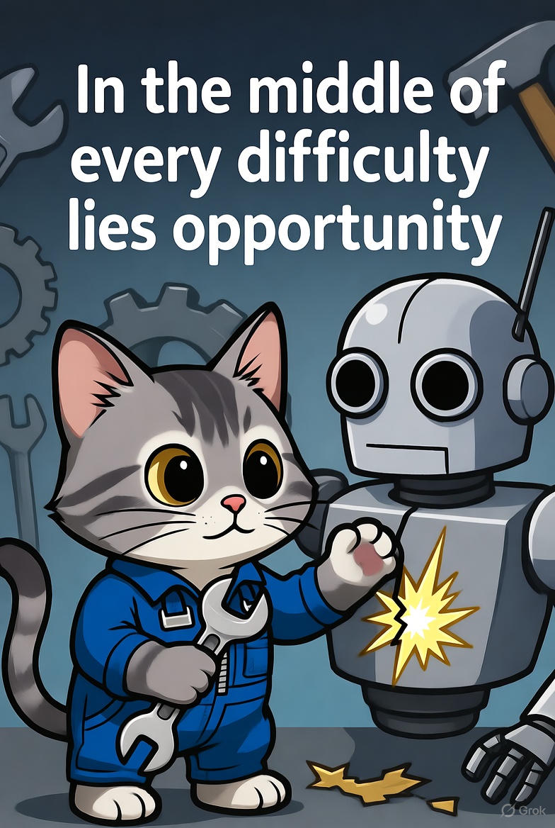 Bishopu15's tweet image. GM

🌟 “In the middle of every difficulty lies opportunity.” — Albert Einstein

Challenges aren’t roadblocks — they’re redirections. 🚀

#Motivation #Einstein #GrowthMindset