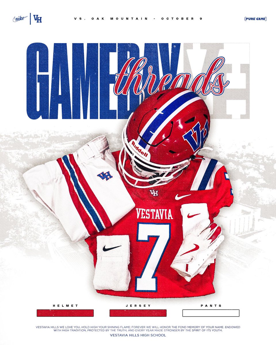 Game 7 Attire:

🟥 Red Helmet
🟥 Red Jersey
⬜️ White Pants 

#1REBEL