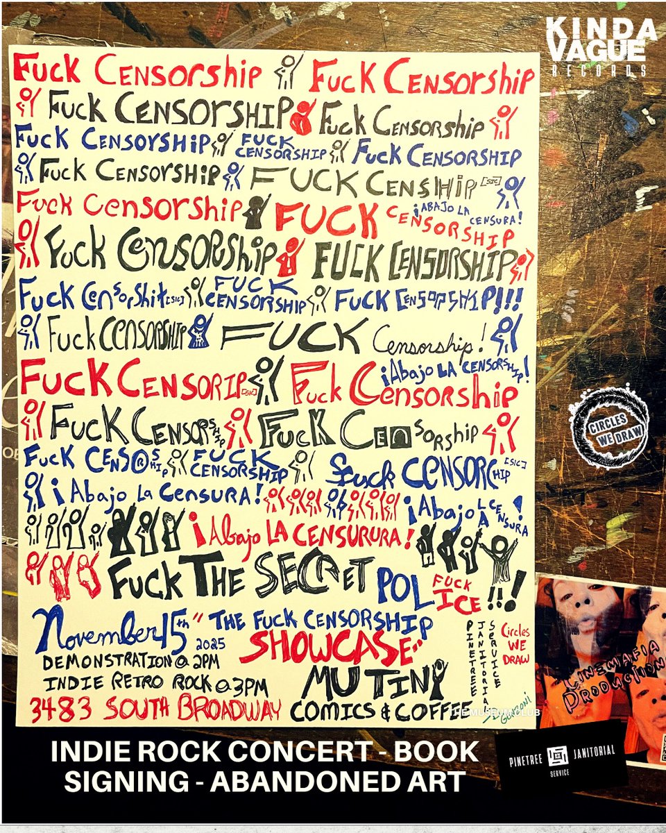 Warning! This message contains 43 F Bombs, for Art's sake. - mailchi.mp/cinemafiaprodu…