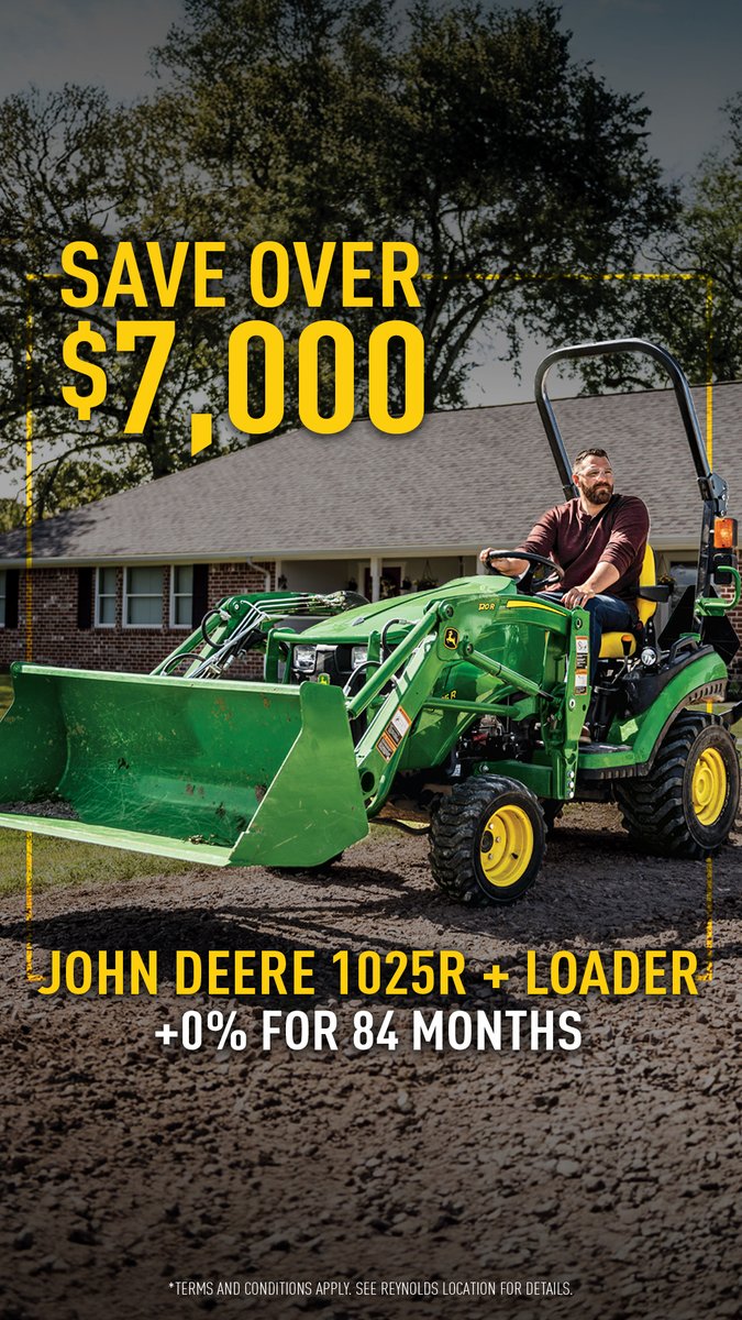 Take on fall with big savings and financing offers on a compact utility tractors, gators, commercial mowers, and more!

Learn more: bit.ly/42vxc8G