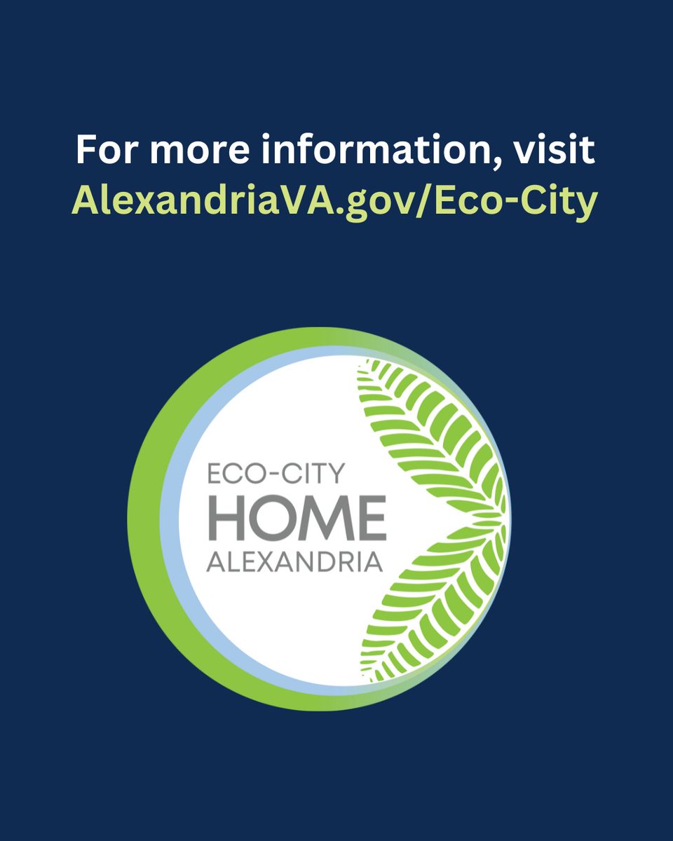 Act Now! 
Federal Tax Credits are Expiring Soon.
Learn how you can qualify.

Visit: alexandriava.gov/Eco-City