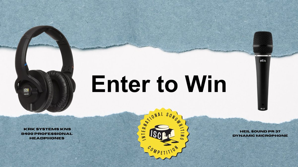 intlsongcomp's tweet image. Alert!! All entries submitted until midnight (CST, US) are automatically entered into our promotional giveaway, the overall competition, and the winner will be selected by random draw.

Enter now before the deadline hits! ⏰
👉 tinyurl.com/4h99az32

#isc25 #krk #heilsound