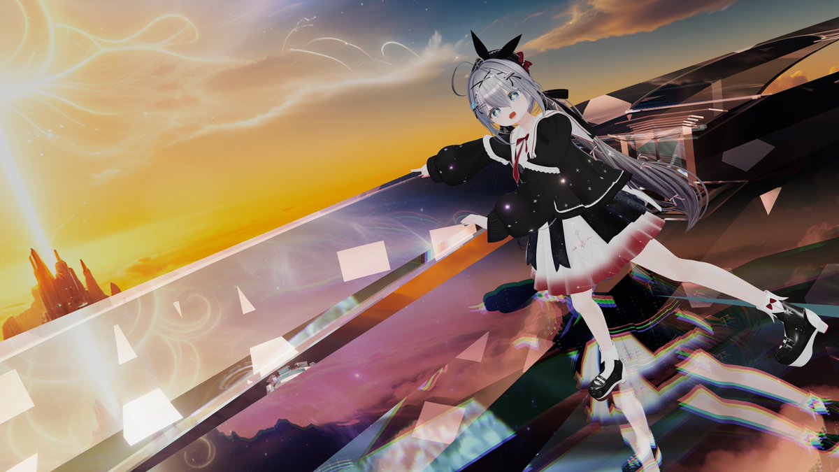 aru214aru's tweet image. 見て見て見て！！何あれ！！

なシチュエーション(,,&amp;gt;艸&amp;lt;,,)
みんなおはんよぉ～！
#シュクレ3D
#ナギ亭
#DanaStudio