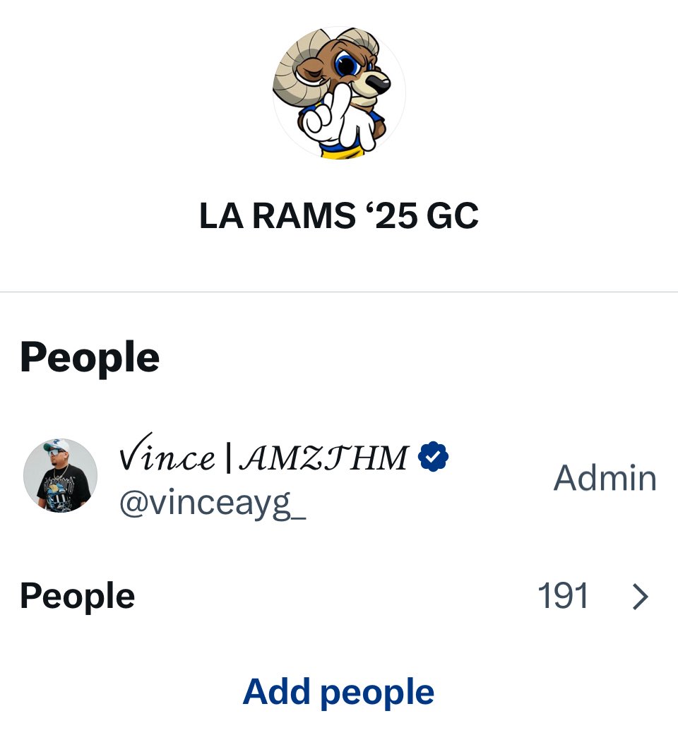 🚨I can finally add more people to our active group chat of almost 200 Die Hard Rams fans. 

💥Daily Rams talk
💥Season ticket holders/tickets &amp; parking passes
💥Meet ups/Away games

If the Rams dictate your mood, you belong in here!