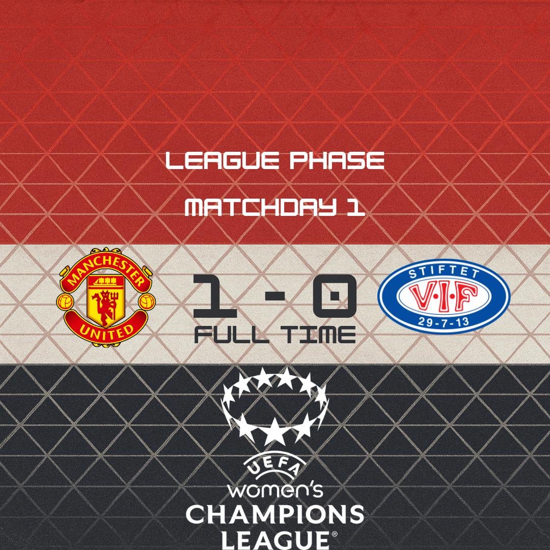 A winning start in the <a href="/UWCL/">UEFA Women’s Champions League</a> 

#MUWomen #UWCL