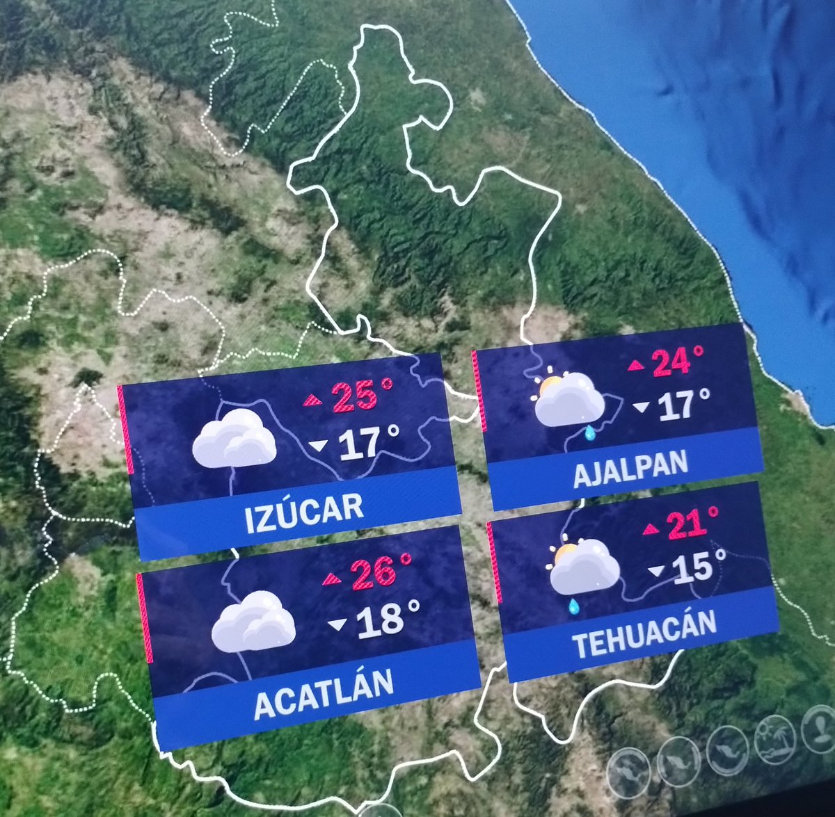almavatv's tweet image. #Clima #Municipios #Puebla