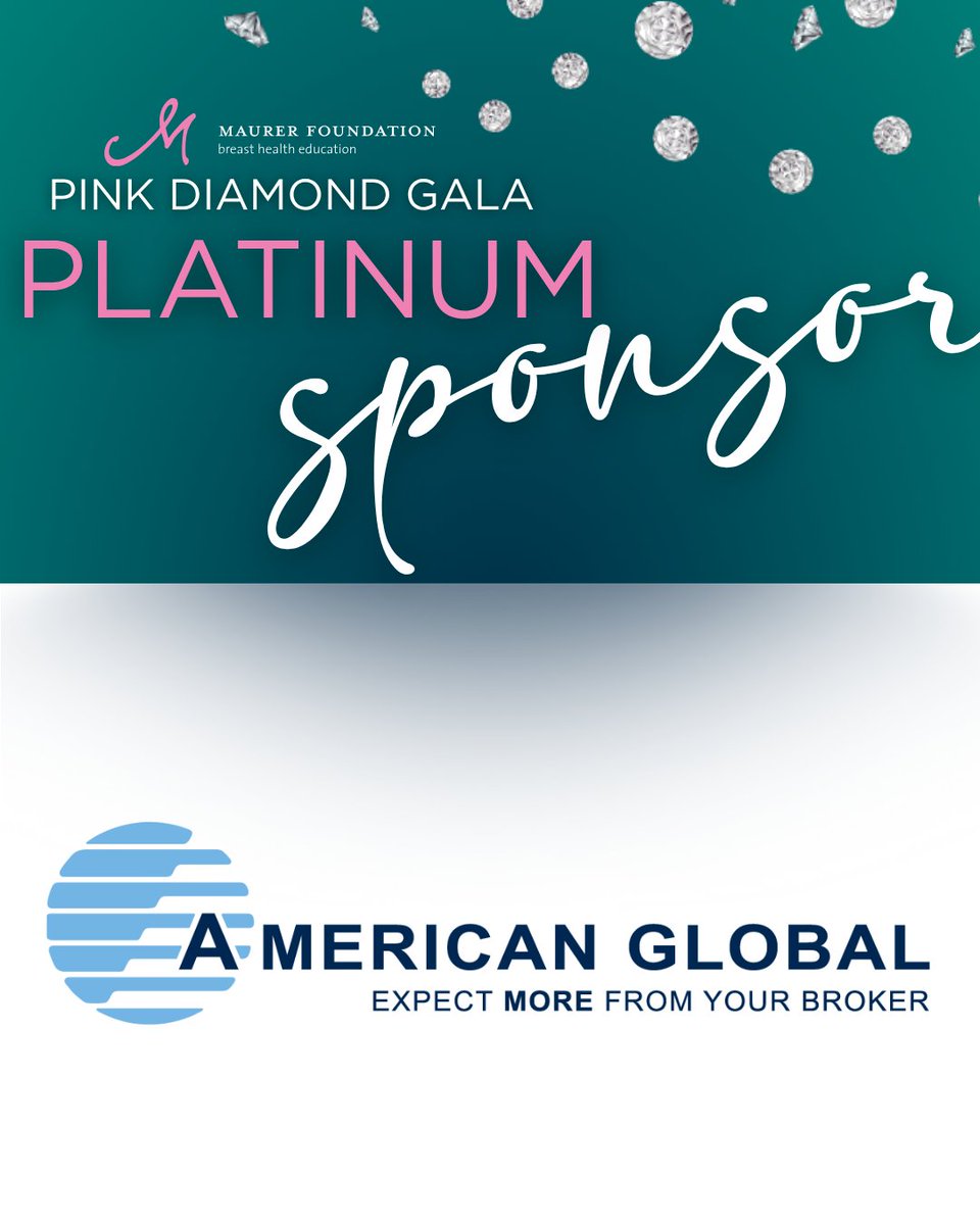 A huge thank you to American Global, Platinum Sponsor of the Pink Diamond Gala! Your support empowers countless lives through vital breast health education.

There’s still time to join us, visit pinkdiamondgala.org to be part of this unforgettable evening!