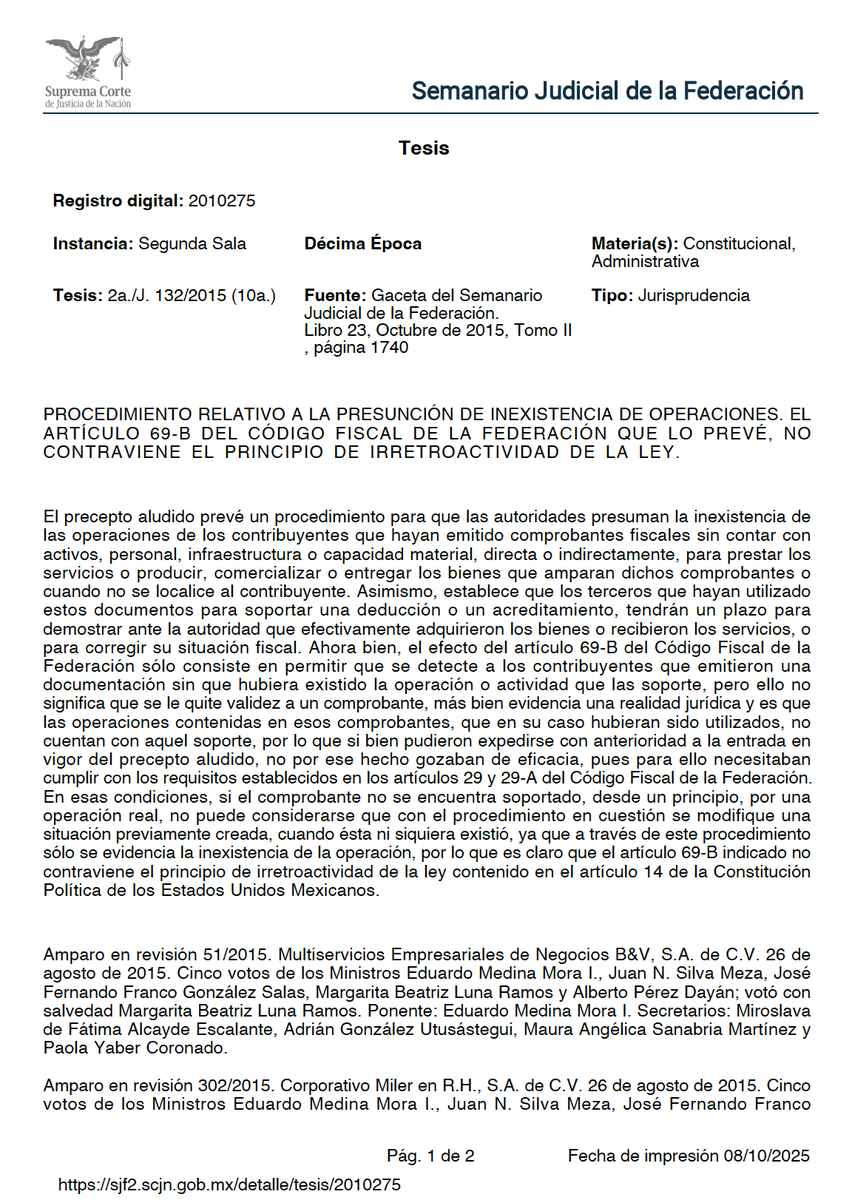 📌Ahora que regresa el tema de la irretroactividad en normas procesales, recuerdan cómo peleamos por este tema allá en la reforma de 2013 y que fue convalidado por la SCJN...😬