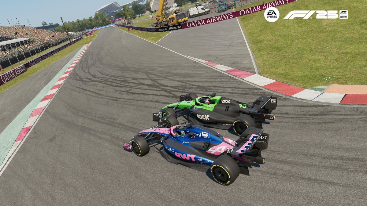 DBF1 S6 R6 Mexico 🇲🇽 Starting P2 0.062s of pole. Got a good launch but didn’t gain any position, a great race with jengaboy, in the 1st race of the season I didn’t think I’d beat the saubers but my pace tonight was phenomenal, I managed to take home a win, being my 6 win in DB🥇