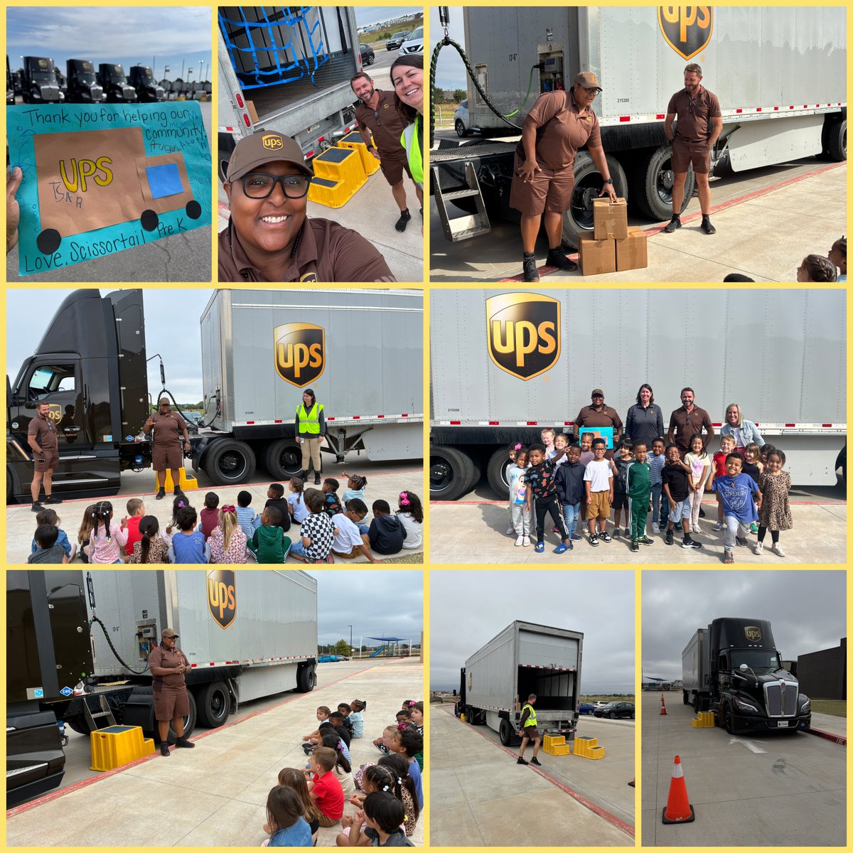 Another successful trip to Scissortail Elementary.  Community Helpers.