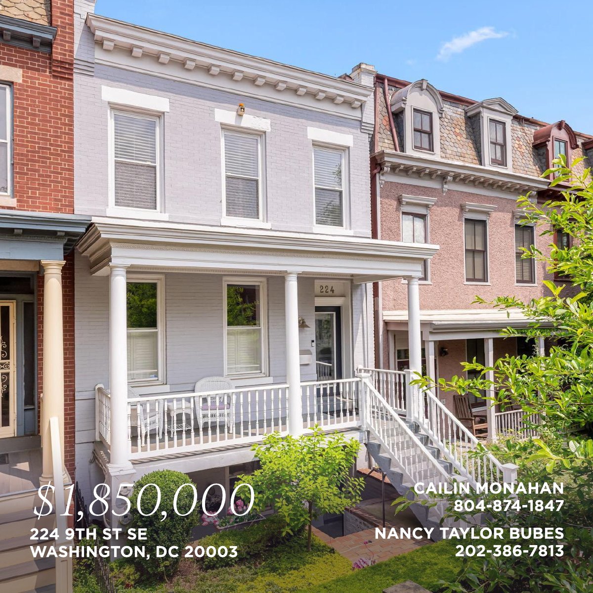 Steeped in history and brimming with energy, Capitol Hill is one of DC’s most iconic neighborhoods. From its stately rowhomes and tree-lined streets to landmarks like the U.S. Capitol, Supreme Court &amp; Library of Congress, it perfectly blends civic grandeur with everyday charm.