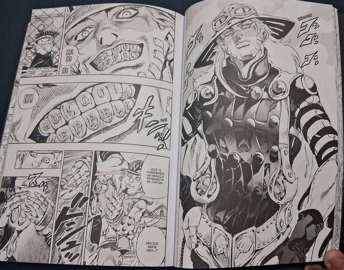 This is the first Johnny appearance ever VS the first Gyro appearance ever btw