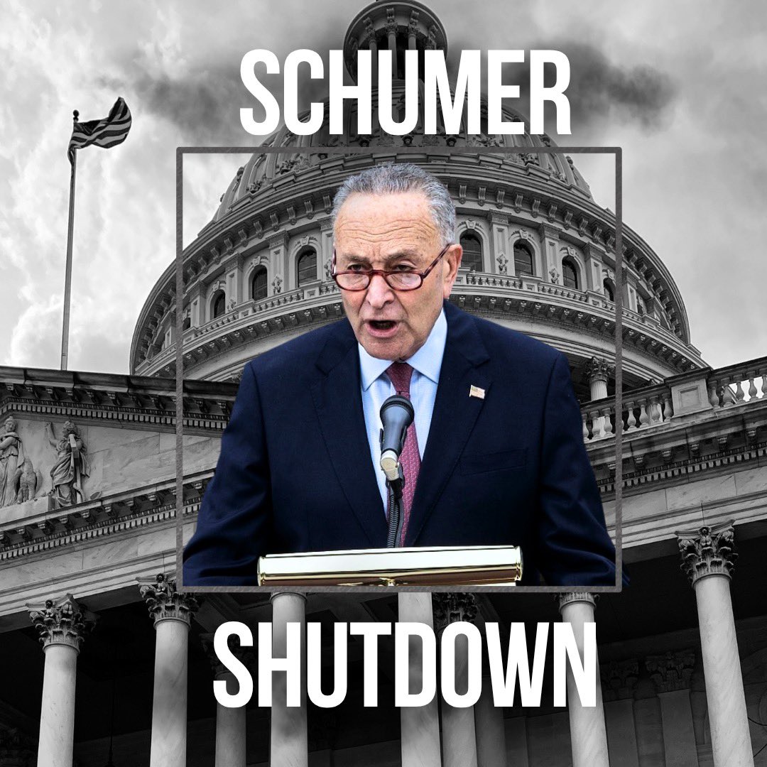 The Schumer Shutdown proves once again: Democrats would rather fund their radical agenda and illegal aliens than stand with the American people. 

#SchumerShutdown #arpx