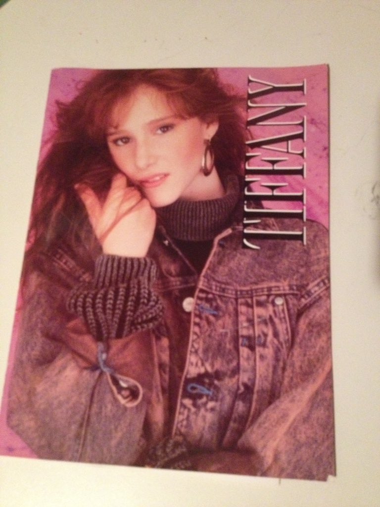 HomerJay35's tweet photo. @tiffanytunes .@tiffanytunes Summer of 1988. I remember your concert. I still have the tour photo book. https://t.co/nCCkHsf5qt