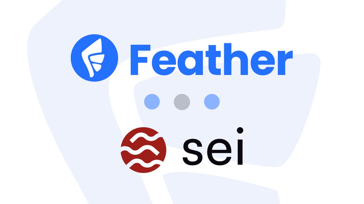 Featherlend's tweet image. Feather landing on @SeiNetwork first just makes sense.

Internet of Lending + world&apos;s fastest EVM L1.

Blazing speed, optimized for finance, quality execution...Let&apos;s fly 🪶