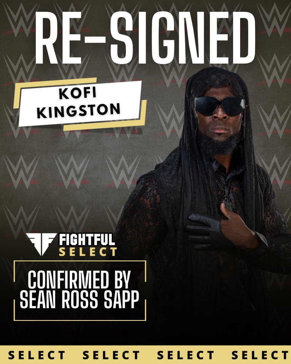 Kofi Kingston re-signed with WWE this year, myself and <a href="/FightfulSelect/">FightfulSelect.com! Exclusive Pro Wrestling News</a> have learned.

More details are up for subscribers