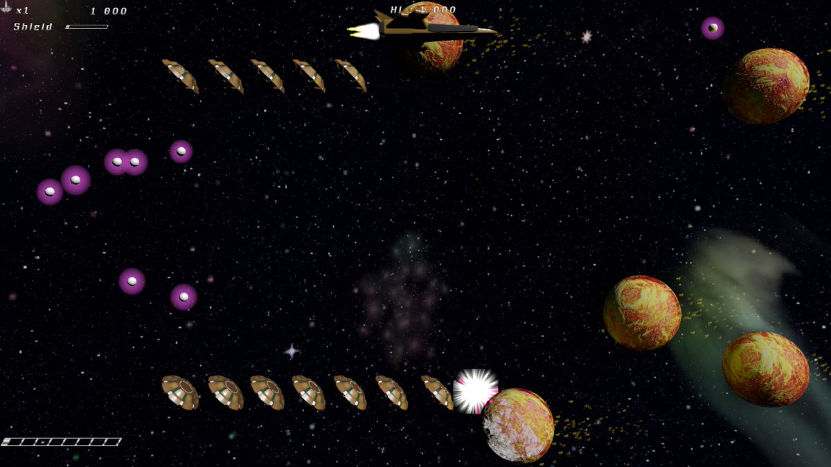 jmonkeyengine's tweet image. Galáxia 3074 AD is a shoot-em-up game that is strongly influenced by old school classics.

Available to purchase now on itch:

fba.itch.io/galaxia-3074-ad

#gaming #indiedev #IndieGameDev #gamedev #videogames