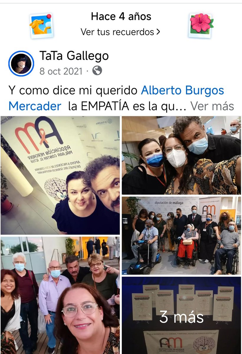 Recuerdos que te emocionan💕💕💫💫 Justo andamos con los preparativos de la #galaictusmálaga de este año y te vienen muchas cosas a la mente...y seguiremos mientras el cuerpo aguante...Siempre por ellos!! #Málagacontraelictus
facebook.com/share/p/179yjB…