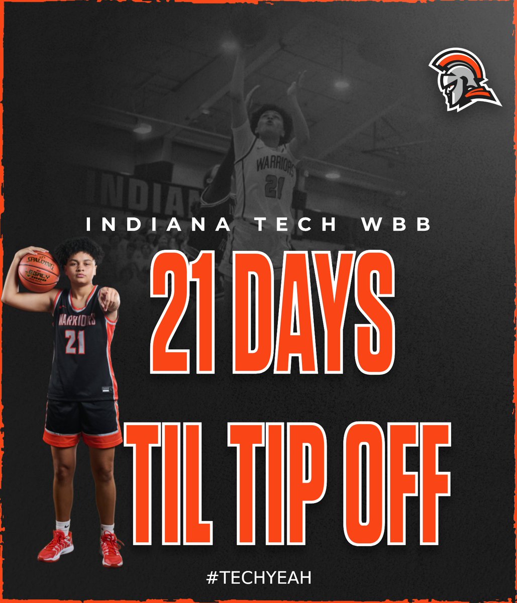 INTechWBB's tweet image. We only have 21 DAYS LEFT until our first tip off of the year where we will open up with a battle against Miami-Hamilton at 11 AM on October 29th right here in the Schaefer Center!!🔥🖤🧡