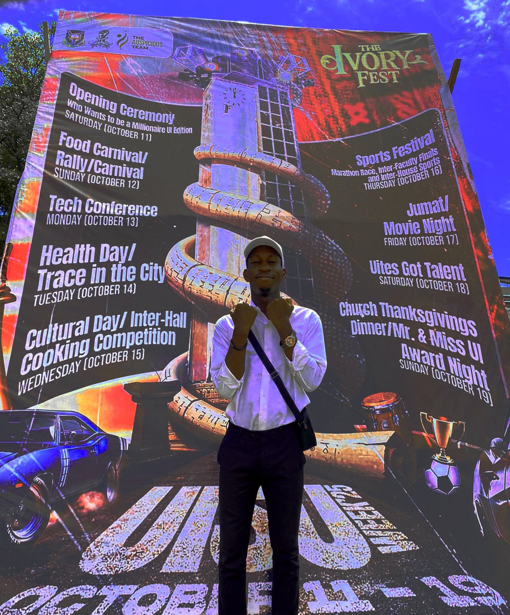 JudahTheo's tweet photo. Finally took a picture with the Ivory Fest Banner!π€π₯
What do you think..!??π
Which is your best??
@studentsunionui #auspicioustimes #ivoryfest #uisuweek25 https://t.co/zzMFDzDi05