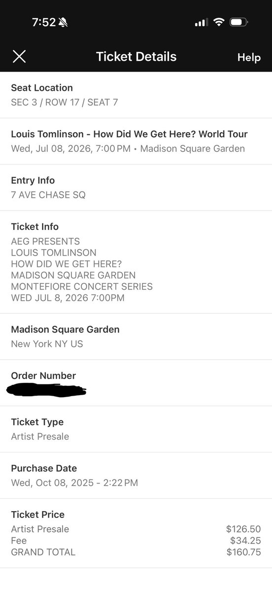 allthiscinema's tweet photo. iso one ( 1 ) general admission / GA pit tickets for louis tomlinson in new york at madison square garden ( msg ) on july 8 !!

mainly looking to trade my floor section 3 seat tickets and pay the difference but willing to pay face value !! https://t.co/hTpuO9RyK2