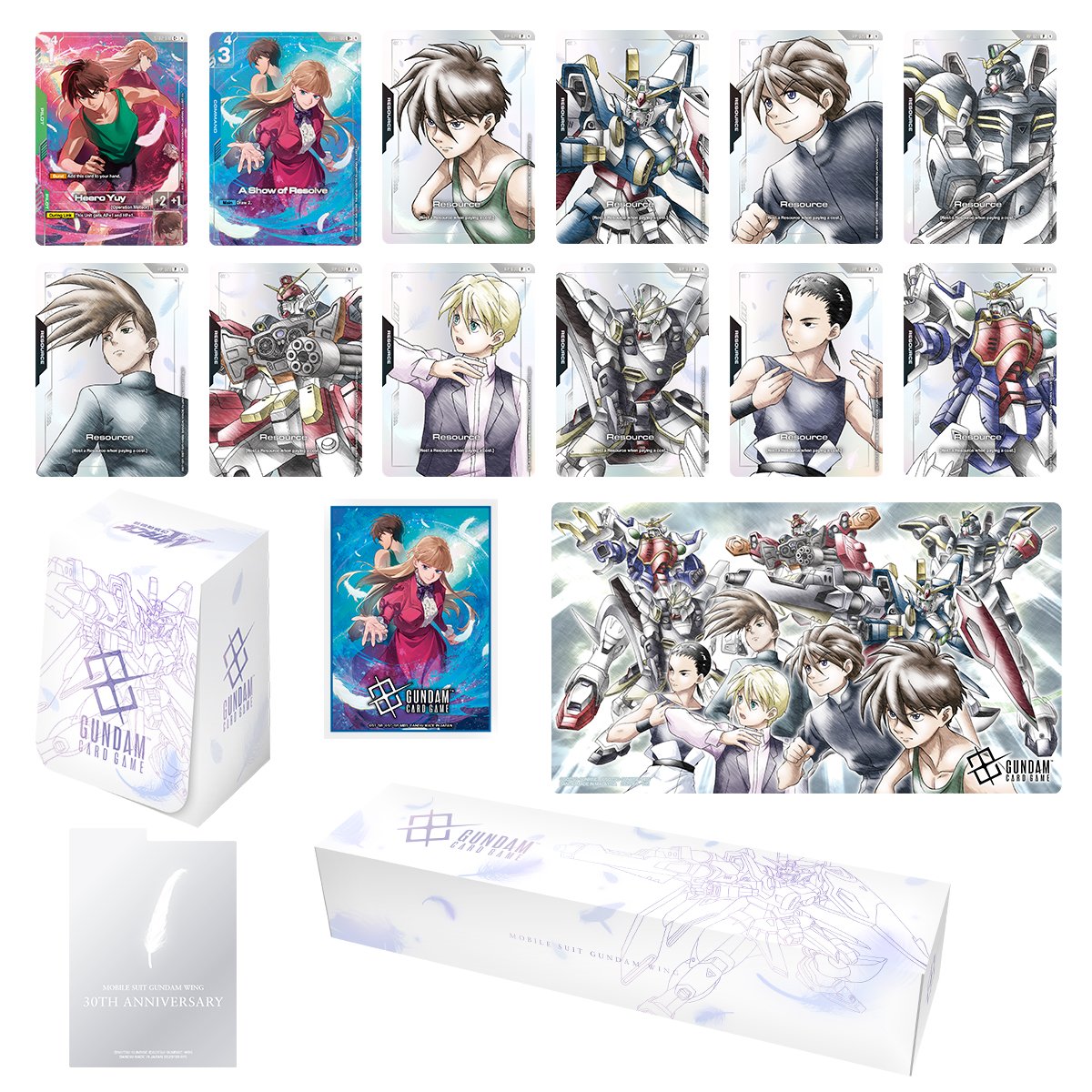 Gundam Card Game is dropping preorders for both Premium Accessory